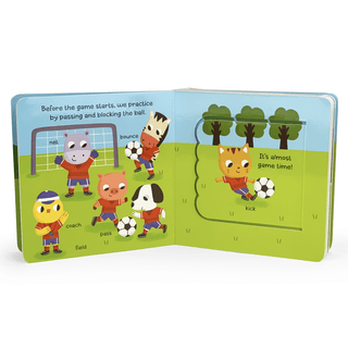 Cottage Door Press - Cottage Door Press - Let's Play Soccer Lift - a - Flap Sports Board Book - Classy Rascals Boutique