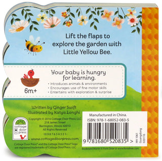 Cottage Door Press - Cottage Door Press - Little Yellow Bee Lift - a - Flap Board Book - Classy Rascals Boutique