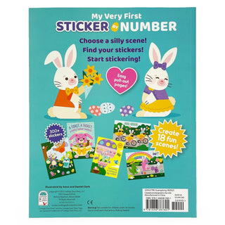 Cottage Door Press - Cottage Door Press - My First Sticker by Number Activity Book - Classy Rascals Boutique