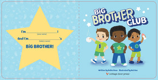 Cottage Door Press - Cottage Door Press - Welcome to the Big Brother Club with Reward Chart & Stickers - Classy Rascals Boutique
