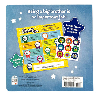 Cottage Door Press - Cottage Door Press - Welcome to the Big Brother Club with Reward Chart & Stickers - Classy Rascals Boutique