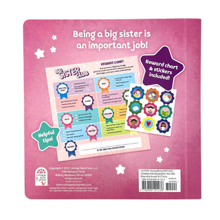 Cottage Door Press - Cottage Door Press - Welcome to the Big Sister Club with Reward Chart & Stickers - Classy Rascals Boutique