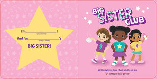 Cottage Door Press - Cottage Door Press - Welcome to the Big Sister Club with Reward Chart & Stickers - Classy Rascals Boutique