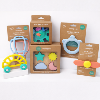 morepeas - Up & Away Suction Spinner Toy