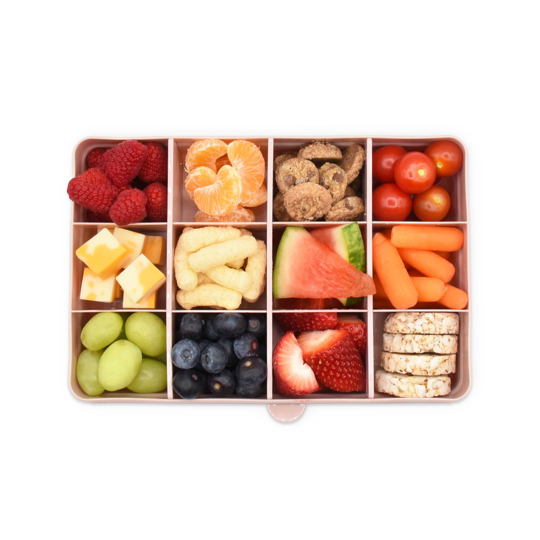 melii - Snackle Box, Divided Snack Container with 12 Compartments