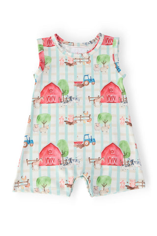 Mila & Rose - Farm Animals Shorty One-Piece