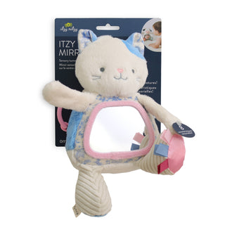 Itzy Ritzy - *NEW* Itzy Bitzy Mirror™ Sensory Tummy Time Mirror - Kitty