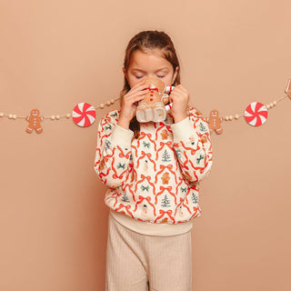 Sweet Wink - Christmas Cutie Sweatshirt - Girls Clothes - Holiday