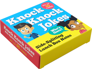 Peter Pauper Press - Knock Knock Jokes Lunch Box Notes (Set of 60 Cards)