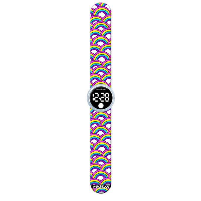 Watchitude - Rainbow Playground - Marker Digital Slap Watch