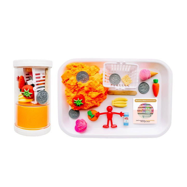 Present Not Perfect Play Co - Children's Grocery Store Sensory Play Kit