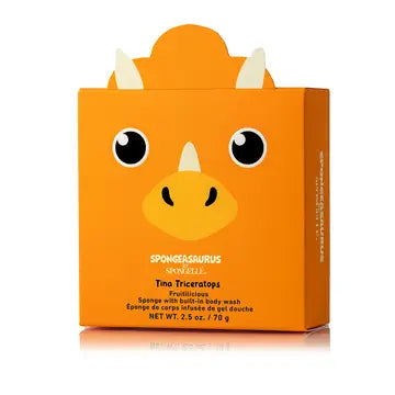 Spongelle' Sponge Sea Animals - Tina Triceratops