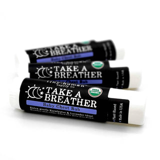 Tiny Human Supply Co. - Take a Breather Organic Baby Chest Rub Stick, 0.5oz