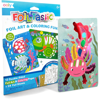 OOLY - Foil-tastic Foil Art Kit: Awesome Animals