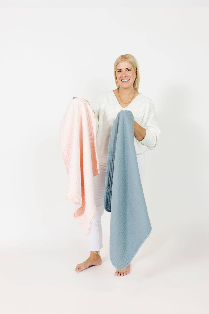 Lou Lou & Company - Cloud Muslin™ Quilt - Steel