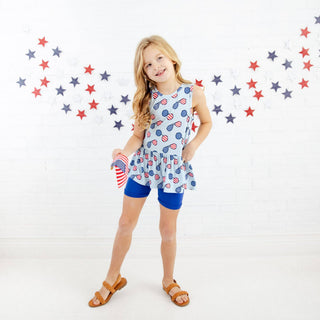 Dreamiere - Dreamiere - 4th of July Sunglasses Twirler Tank Top And Short Set - Classy Rascals Boutique