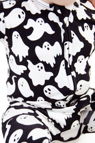 Dreamiere - Dreamiere Paranormal Naptivity Convertible Footie | Haunted Noir - Classy Rascals Boutique