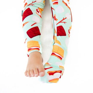 Dreamiere - Dreamiere S'mores Convertible Bamboo Footie - Classy Rascals Boutique