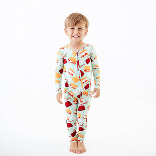 Dreamiere - Dreamiere S'mores Convertible Bamboo Footie - Classy Rascals Boutique