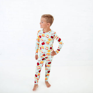 Dreamiere - Dreamiere S'mores Two Piece Bamboo Pajama Set - Classy Rascals Boutique