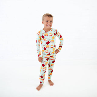 Dreamiere - Dreamiere S'mores Two Piece Bamboo Pajama Set - Classy Rascals Boutique