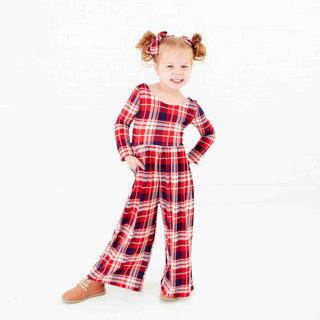 Dreamiere - Rudolph's Plaid Leggy Romper