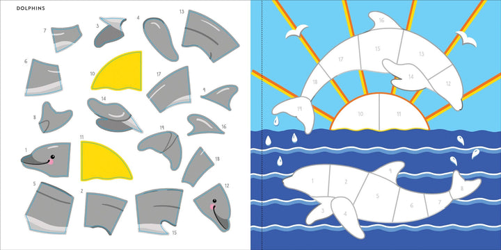Peter Pauper Press - My First Color-By-Sticker Book - Under the Sea
