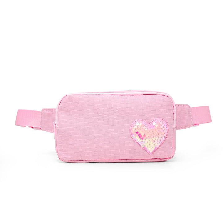 Tiny Treats and ZOMI GEMS - Sequin Heart Belt Bag for Kids