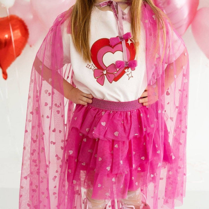 Sweet Wink - Heart Petal Valentine's Day Tutu - Girls Clothes