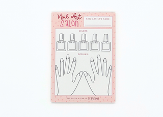 The Paper and Plan Co. - Nail Artist Playtime Pad®