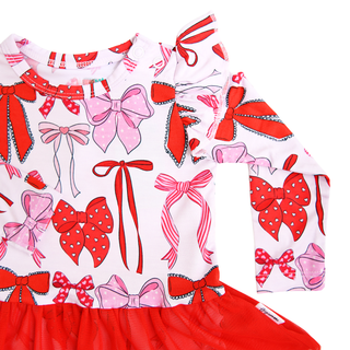 Gigi and Max - Rosalie TUTU Valentines Day Bamboo Baby Clothing Dress