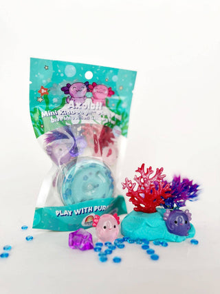 Earth Grown KidDoughs - Axolotl Mini Play Pack