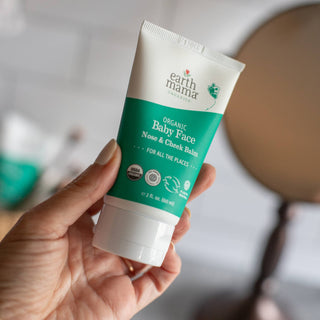 Earth Mama Organics - Organic Baby Face Nose and Cheek Balm