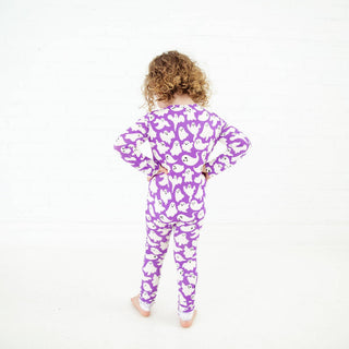 Dreamiere - Paranormal Naptivity Convertible Footie - Phantom Purple