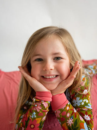 Joan's - Fall Floral Two-Piece Pajamas