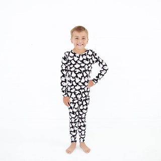 Dreamiere - Paranormal Naptivity Two Piece Pajama Set - Haunted Noir