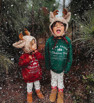 Holland Ave Clothing - Fresh Farm | Kids & Adult Christmas Sweatshirt
