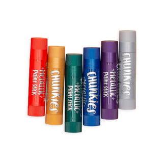OOLY Chunkies Paint Sticks Metallic - Set of 6