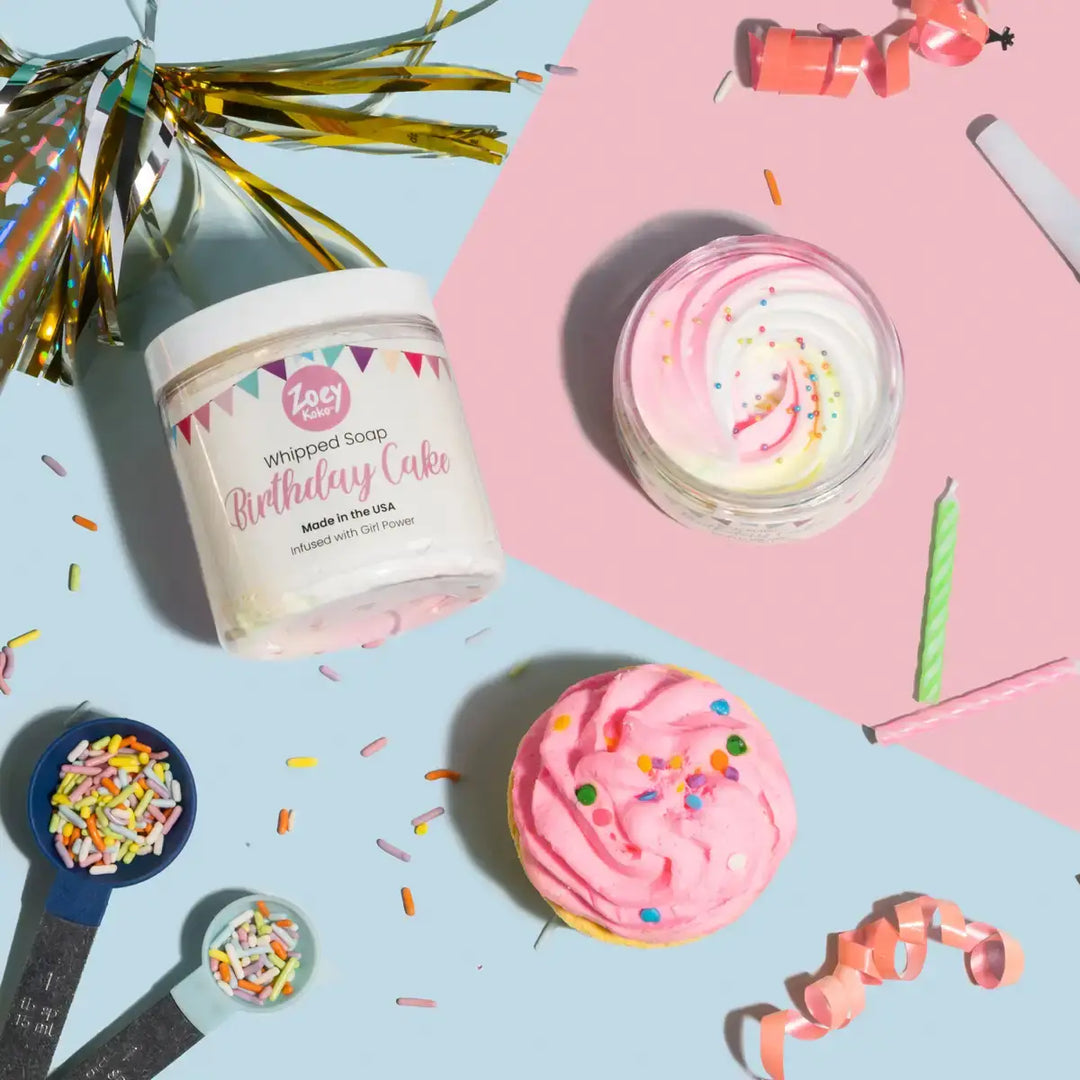 Zoey Koko - Birthday Cake Whipped Soap