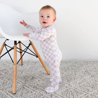 Gigi and Max - Oakley Zip Bamboo Baby Pajama Sleepies Little Baby