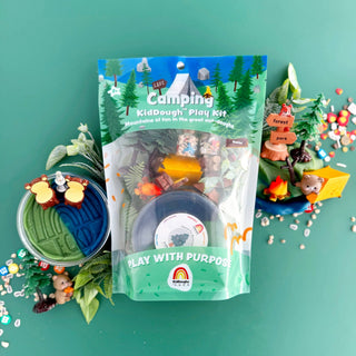 Earth Grown KidDoughs (KidDoughs by EGKD) - Earth Grown KidDoughs - Camping KidDough Play Kit - Classy Rascals Boutique