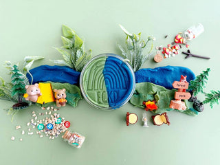 Earth Grown KidDoughs (KidDoughs by EGKD) - Earth Grown KidDoughs - Camping KidDough Play Kit - Classy Rascals Boutique