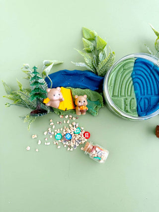 Earth Grown KidDoughs (KidDoughs by EGKD) - Earth Grown KidDoughs - Camping KidDough Play Kit - Classy Rascals Boutique