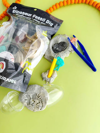 Earth Grown KidDoughs (KidDoughs by EGKD) - Earth Grown KidDoughs - Dinosaur Fossil Dig KidDough Play Kit - Classy Rascals Boutique