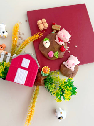 Earth Grown KidDoughs (KidDoughs by EGKD) - Earth Grown KidDoughs - Farm KidDough Play Kit - Classy Rascals Boutique