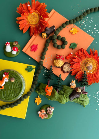 Earth Grown KidDoughs (KidDoughs by EGKD) - Earth Grown KidDoughs Forest Friends Play Kit - Classy Rascals Boutique