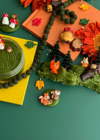 Earth Grown KidDoughs (KidDoughs by EGKD) - Earth Grown KidDoughs Forest Friends Play Kit - Classy Rascals Boutique