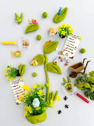 Earth Grown KidDoughs (KidDoughs by EGKD) - Earth Grown KidDoughs (KidDoughs by EGKD) - Backyard Bug Seek 'n Find KidDough Play Kit - Classy Rascals Boutique
