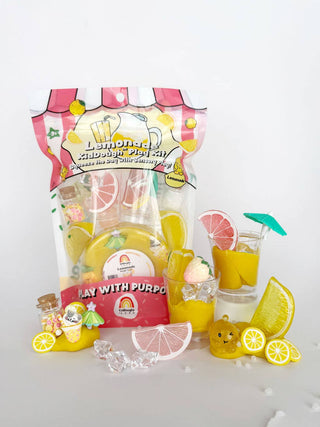 Earth Grown KidDoughs (KidDoughs by EGKD) - Earth Grown KidDoughs (KidDoughs by EGKD) - Lemonade KidDough Play Kit - Classy Rascals Boutique