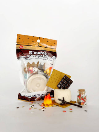 Earth Grown KidDoughs (KidDoughs by EGKD) - Earth Grown KidDoughs (KidDoughs by EGKD) - S'mores Mini Play Pack - Classy Rascals Boutique